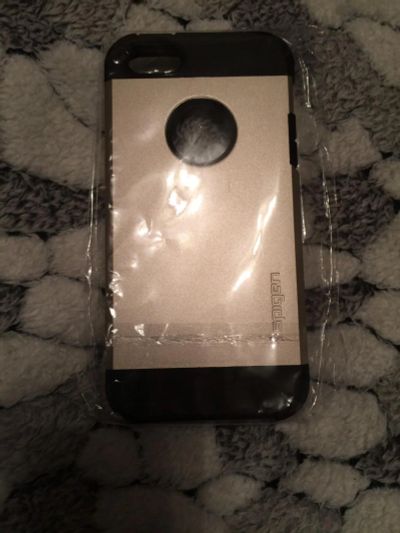 Лот: 6433658. Фото: 1. Чехол на iPhone 5 золото. Чехлы, бамперы