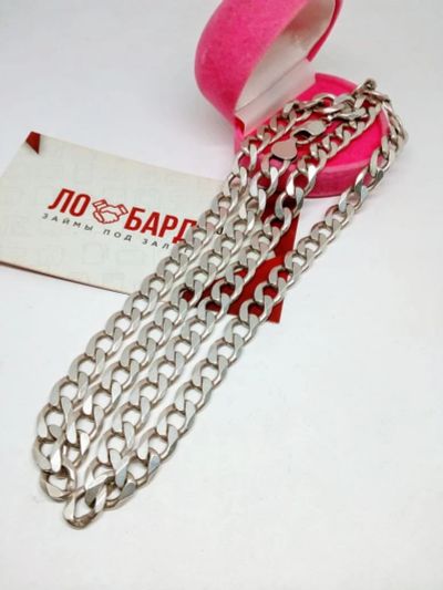 Лот: 13934566. Фото: 1. Серебряная Цепь 925 /52.5 грамм... Цепочки