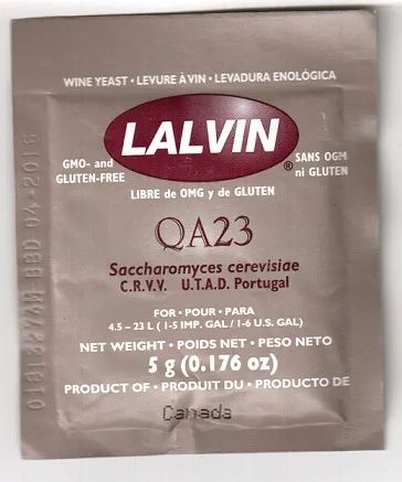Лот: 19314801. Фото: 1. Винные дрожжи Lalvin QA23 / белых... Ингредиенты для приготовления напитков