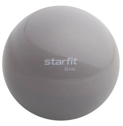 Лот: 22369193. Фото: 1. Медбол Core 6 кг Star Fit GB-703... Фитнес, аэробика и гимнастика