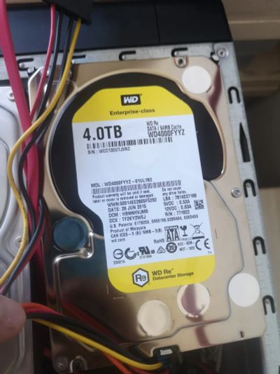Лот: 22850571. Фото: 1. HDD SATA3 WD 4Tb, WCC132UTJvKC. Жёсткие диски (HDD)
