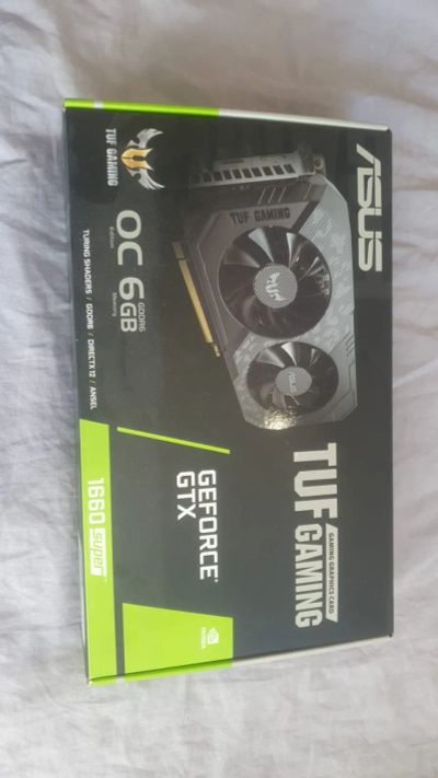 Лот: 19497034. Фото: 1. Видеокарта TUF GTX 1660 SUPER... Видеокарты