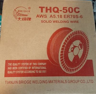Лот: 19579508. Фото: 1. Сварочная проволока Bridge THQ-50C... Электроды, проволока для сварки