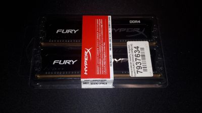 Лот: 14853722. Фото: 1. DDR4 Kingston HyperX khx2400c15d4... Оперативная память