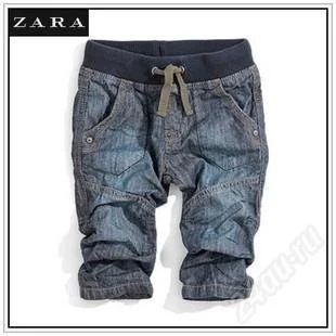 Лот: 1073313. Фото: 1. Джинсы Zara, размер 18-24мес Новые. Брюки, шорты, джинсы