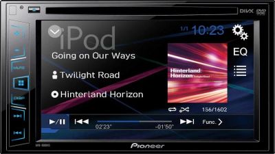 Лот: 9753911. Фото: 1. Pioneer AVH-X160DVD 2din магнитола. Автомагнитолы