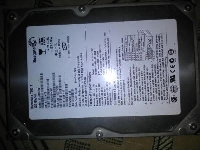 Лот: 10031653. Фото: 1. HDD 120 gb. Жёсткие диски (HDD)