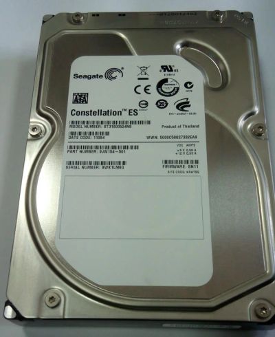 Лот: 7802418. Фото: 1. Seagate Constellation ES ST31000524NS... Жёсткие диски (HDD)