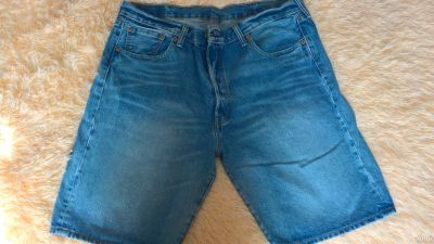 Лот: 15883478. Фото: 1. Мужские Джинсовые шорты "Levis... Брюки, джинсы, шорты