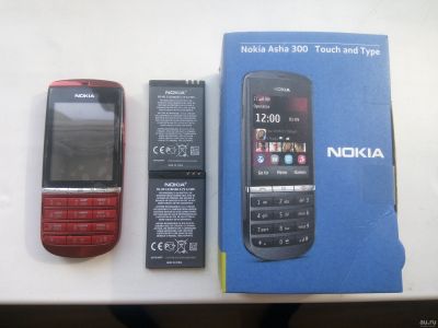 Лот: 14573744. Фото: 1. Nokia Asha 300. Кнопочные мобильные телефоны