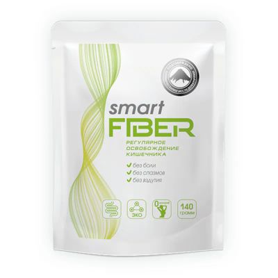 Лот: 24671488. Фото: 1. Smart Fiber порошок для приема... Лекарства