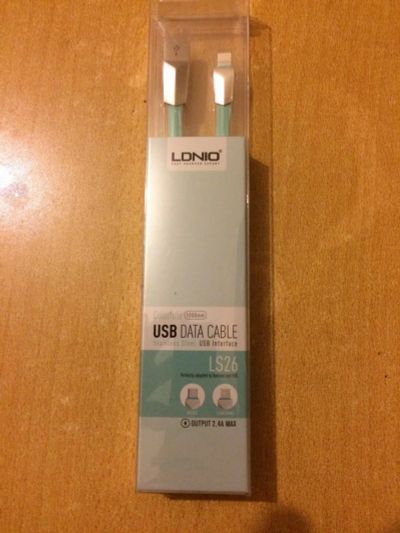 Лот: 12782463. Фото: 1. Кабель USB - Lightning (iPhone... Дата-кабели, переходники