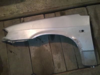 Лот: 4329081. Фото: 1. крыло левое ваз 2114 серебро. Кузов