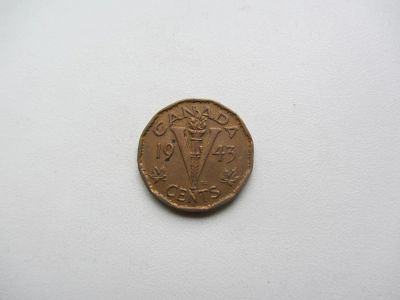 Лот: 7600888. Фото: 1. Канада 5 центов 1943 г. Америка