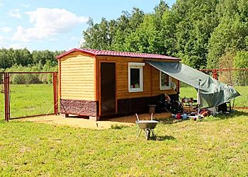 Лот: 7369321. Фото: 1. вагончик бытовка. Другое (для дачи, дома, огорода, бани, парка)