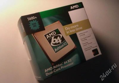 Лот: 464377. Фото: 1. Процессор AMD Athlon 64 X2 5600... Процессоры