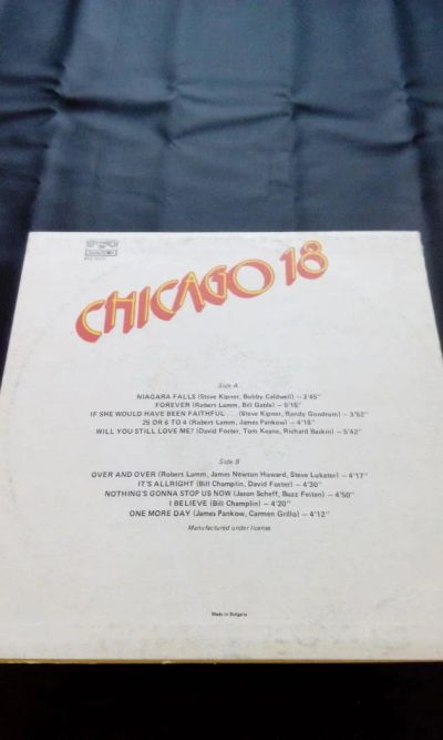 Лот: 10075855. Фото: 1. Chicago - 18 (1LP\M-). Аудиозаписи