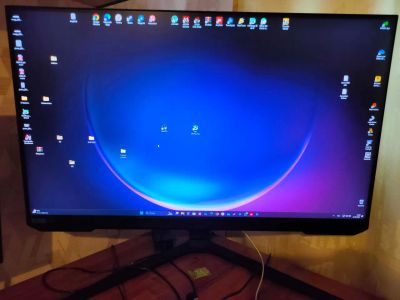 Лот: 25706616. Фото: 1. Игровой монитор IPS 2К 32" Samsung... ЖК-мониторы