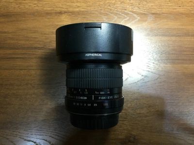 Лот: 12052289. Фото: 1. Объектив Samyang 8mm f/3.5 AS... Объективы