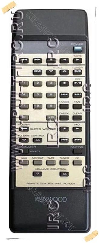 Лот: 16190679. Фото: 1. Пульт KENWOOD RC-1001. Пульты ДУ