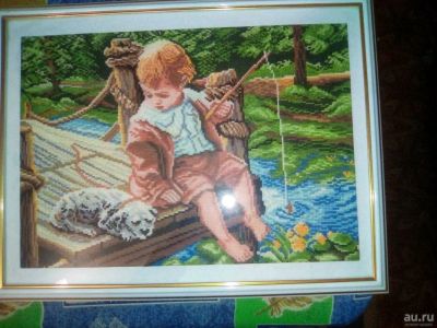 Лот: 12987839. Фото: 1. Продам картину "Верные друзья... Картины, рисунки
