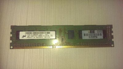 Лот: 9639876. Фото: 1. DIMM DDR3 PC3-10600 1333MHz Micron... Оперативная память