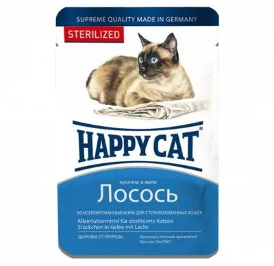 Лот: 17339245. Фото: 1. Happy Cat /Хэппи Кет/Happy Cat... Корма