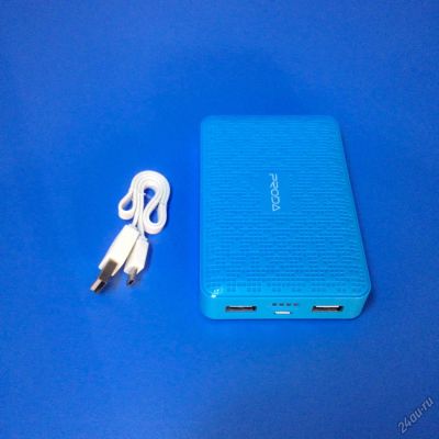 Лот: 5157459. Фото: 1. Power Bank Аккумулятор 12000 Маh... Внешние, портативные аккумуляторы для смартфонов (Power bank)