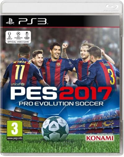 Лот: 8386372. Фото: 1. PES 2017. Игра для PS3 (Русс версия... Игры для консолей