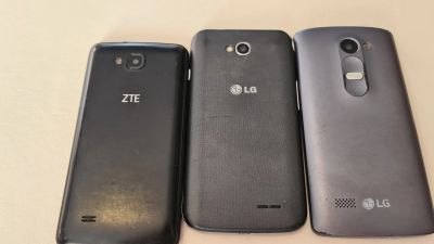 Лот: 20076616. Фото: 1. 2 Lg и ZTE доноры. Смартфоны