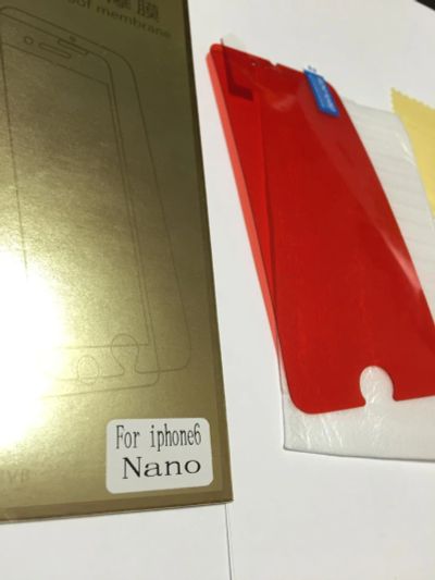 Лот: 7621452. Фото: 1. Защитная плёнка NANO прозрачная... Защитные стёкла, защитные плёнки
