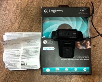 Лот: 14367492. Фото: 1. Веб-Камера Logitech HD Pro Webcam... Веб-камеры