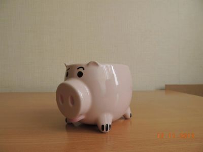 Лот: 3392631. Фото: 1. Кружка Свинья копилка из мультфильма... Подарки на Новый год