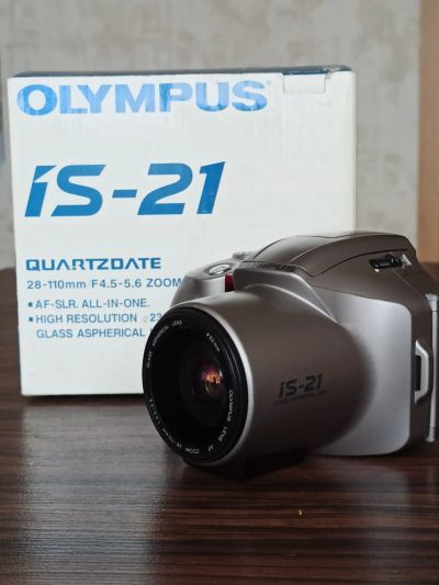 Лот: 16634665. Фото: 1. Olympus is 21. Плёночные зеркальные