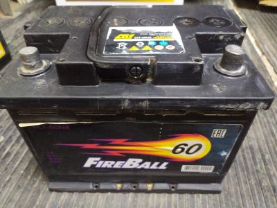 Лот: 20025419. Фото: 1. Аккумулятор FireBall 60Ач обратной... Аккумуляторы