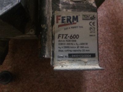 Лот: 6828850. Фото: 1. плиткорез ferm ftz-600. Электроинструмент