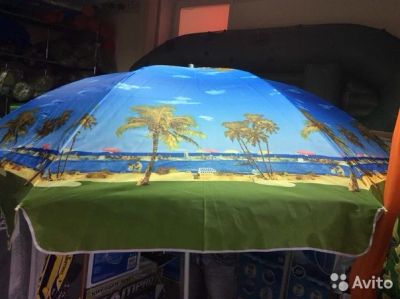 Лот: 5826749. Фото: 1. Пляжный зонт. Зонты