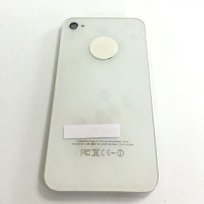 Лот: 7861239. Фото: 1. Задняя крышка iPhone 4S белая... Корпуса, клавиатуры, кнопки