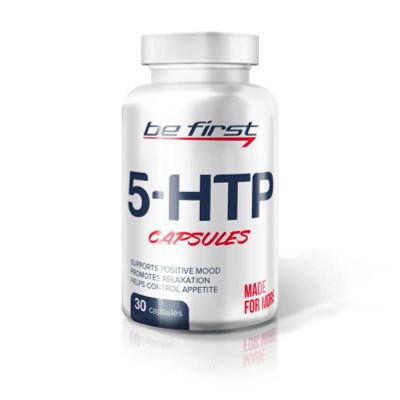 Лот: 14345166. Фото: 1. 5-HTP от Be First 30 капсул (Спортивное... Спортивное питание, витамины