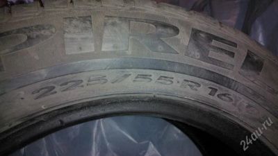 Лот: 2634762. Фото: 1. Летняя резина pirelli p7 225/55... Шины