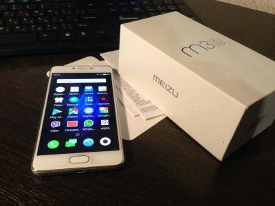 Лот: 10870305. Фото: 1. Meizu M3S 16Gb. Полный комплект... Смартфоны