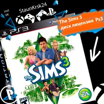 Лот: 2628788. Фото: 1. The sims 3 Лицензионный диск для... Игры для консолей