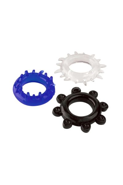 Лот: 24316942. Фото: 1. Набор колец Toyfa A-toys, разноцветные. Украшения
