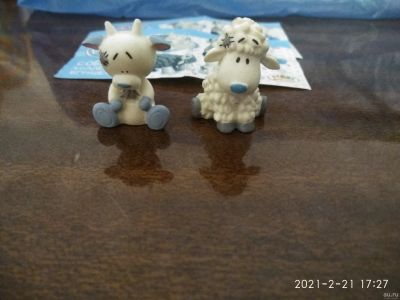 Лот: 17077786. Фото: 1. Киндер овечки, Голубые носики... Куклы и аксессуары