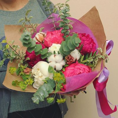 Лот: 8241251. Фото: 1. Сборный букет. Цветы на Щорса... Свежие цветы
