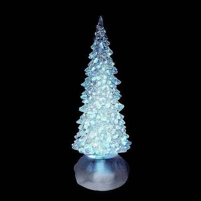 Лот: 10607826. Фото: 1. Композиция "Белая ель" USB Tree... Гирлянды, шарики, новогодние аксессуары