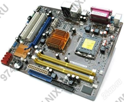 Лот: 374332. Фото: 1. ASUS P5KPL-AM RTL LGA775. Материнские платы