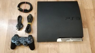 Лот: 13218899. Фото: 1. Прошитая Sony Playstation 3 Slim... Игровые приставки, консоли