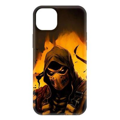 Лот: 25053528. Фото: 1. Чехол Krutoff Soft Case "Мортал... Чехлы, бамперы