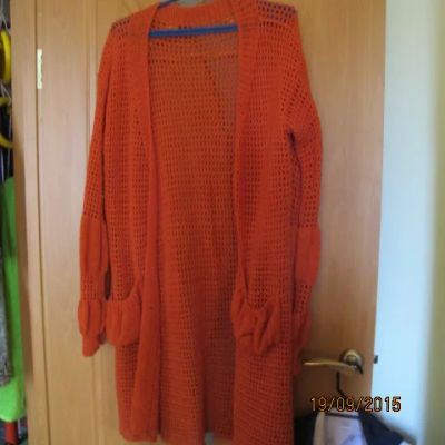 Лот: 6130493. Фото: 1. кардиган (ручной вязки). Свитеры, толстовки, худи